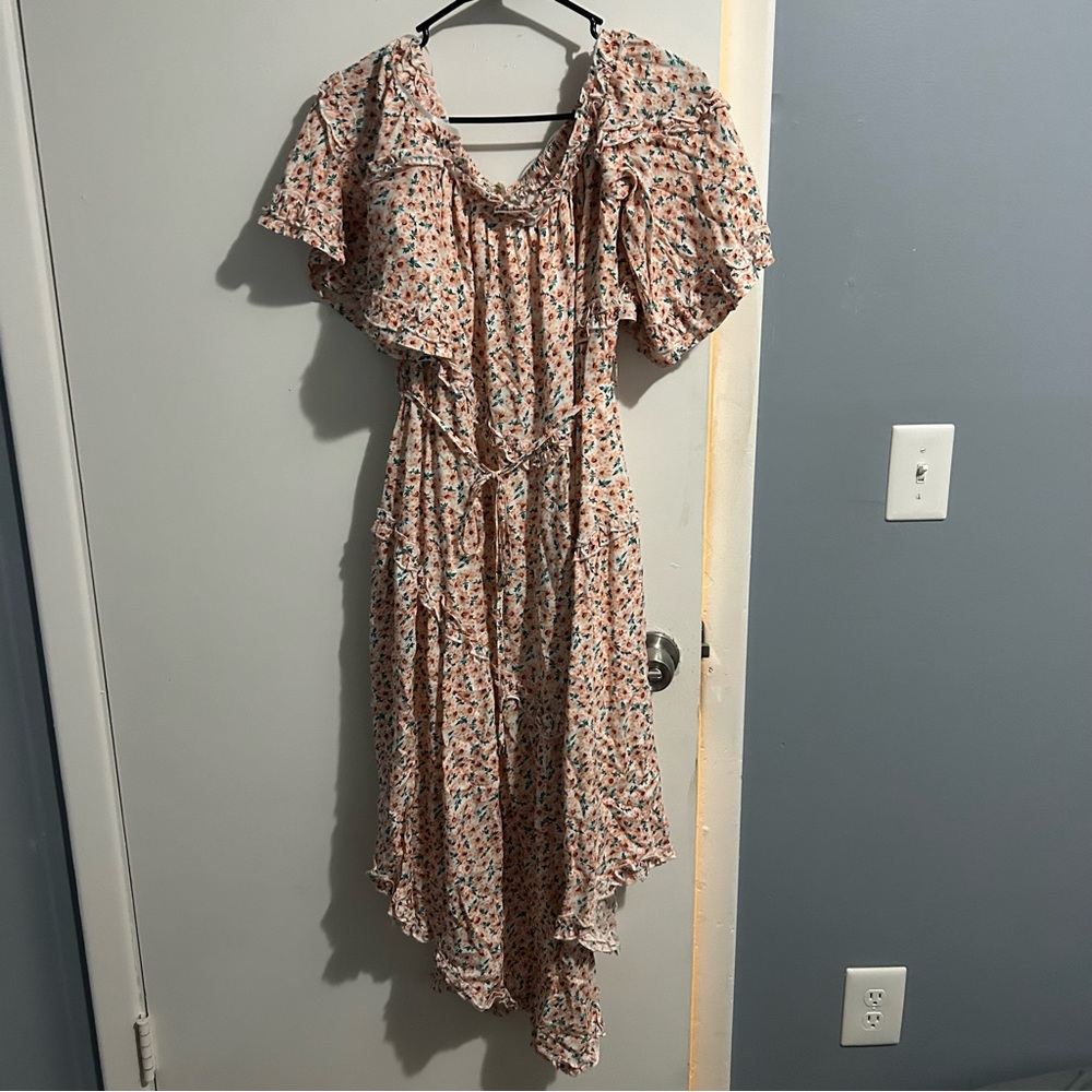 Here comes the Sun Floral Print dress